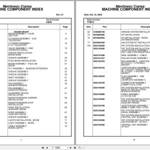 Grove Crane TTS870 84840 Parts Manual 2009 (1)