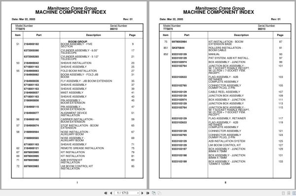Grove Crane TTS870 86010 Parts Manual 2005 (1)