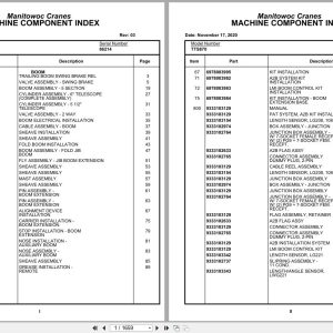 Grove Crane TTS870 86214 Parts Manual 2020 (1)