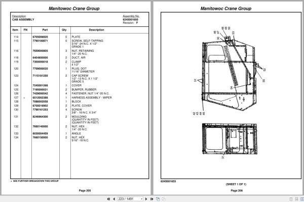 Grove Crane TTS870 87305 Parts Manual 2006 (2)