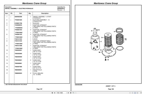 Grove Crane YB4408 87130 Parts Manual 2007 (2)