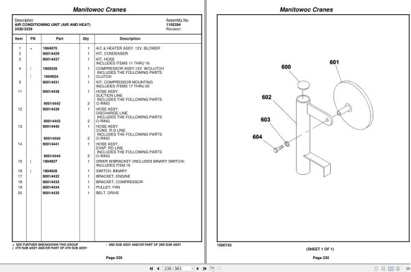 Grove Crane YB4409 2 321207 Parts Manual 2009 (2)