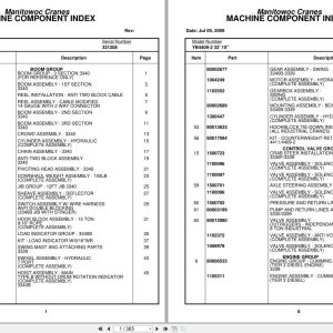 Grove Crane YB4409 2 321208 Parts Manual 2009 (1)