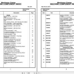 Grove Crane YB4409 2 321302 Parts Manual 2017 (1)