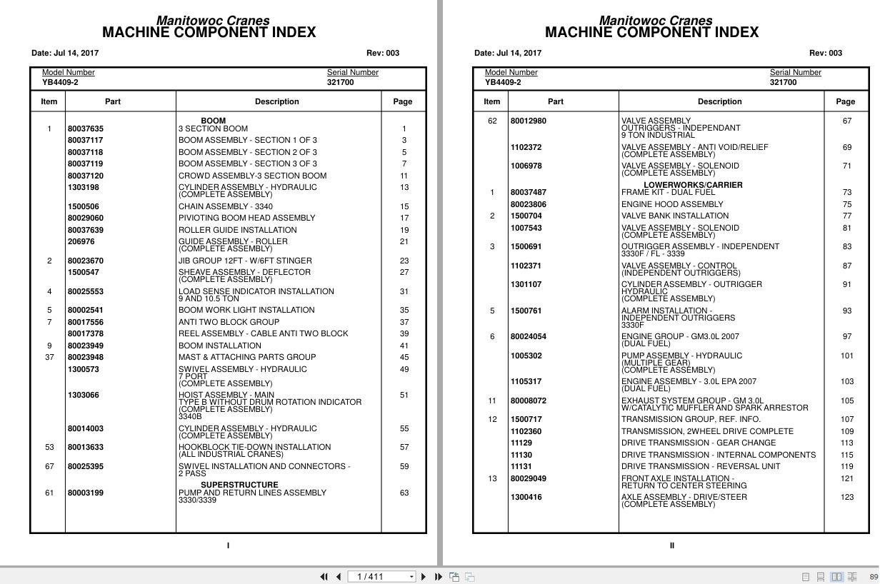 Grove Crane YB4409 2 321700 Parts Manual 2017 (1)