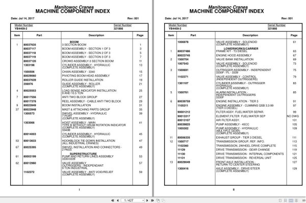 Grove Crane YB4409 2 321866 Parts Manual 2017 (1)