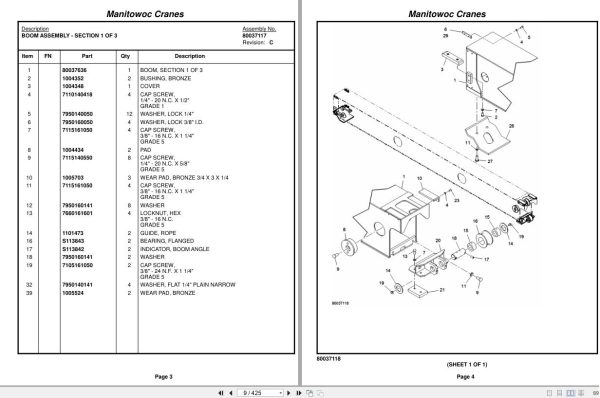 Grove Crane YB4409 2 321885 Parts Manual 2017 (2)