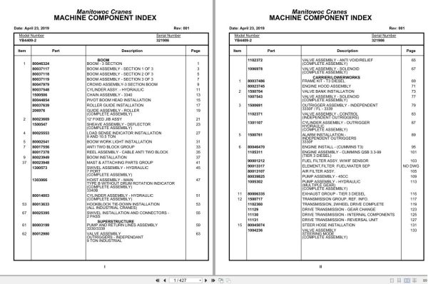 Grove Crane YB4409 2 321986 Parts Manual 2019 (1)
