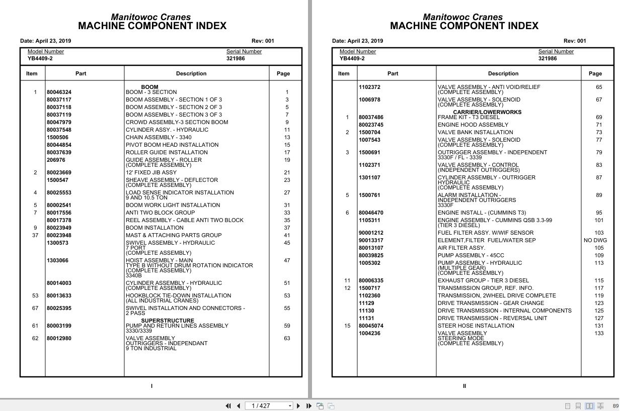 Grove Crane YB4409 2 321986 Parts Manual 2019 (1)