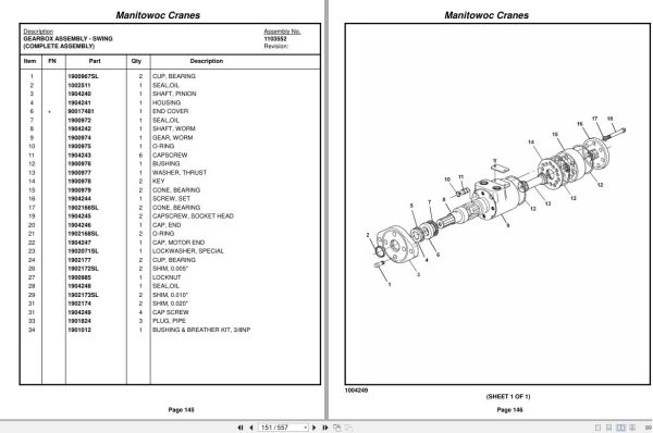 Grove Crane YB4409 2 322598 Parts Manual 2018 (2)