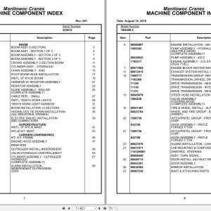 Grove Crane YB4409 2 322612 Parts Manual 2018 (1)