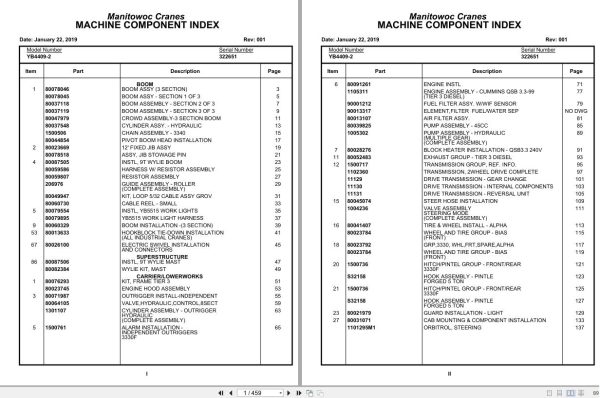 Grove Crane YB4409 2 322651 Parts Manual 2019 (1)