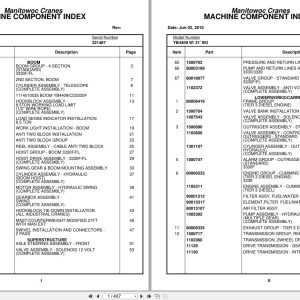 Grove Crane YB4409 321467 Parts Manual 2010 (1)