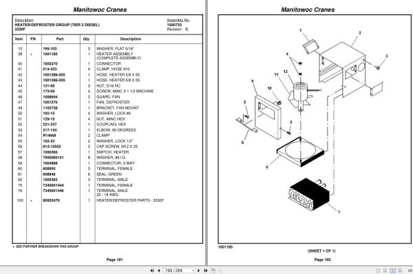 Grove Crane YB4409XL 320608 Parts Manual 2009 (2)