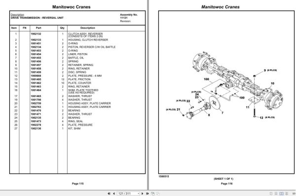 Grove Crane YB4409XL 320939 Parts Manual 2020 (2)
