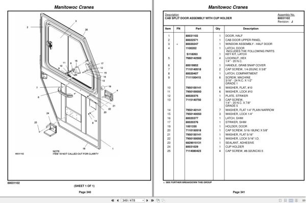 Grove Crane YB4409XL 322088 Parts Manual 2015 (2)