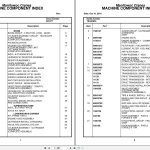 Grove Crane YB4409XL 322477 Parts Manual 2016 (1)