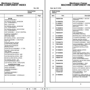 Grove Crane YB4410 320209 Parts Manual 2018 (1)