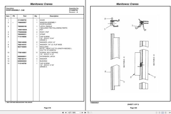 Grove Crane YB4410 320209 Parts Manual 2018 (2)