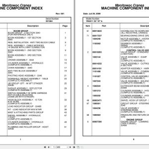 Grove Crane YB4411 321364 Parts Manual 2009 (1)