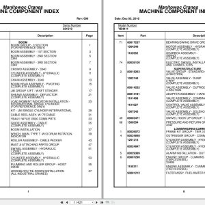 Grove Crane YB4411 321519 Parts Manual 2016 (1)