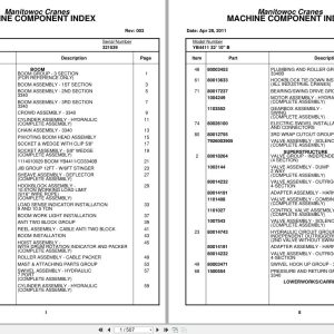 Grove Crane YB4411 321539 Parts Manual 2011 (1)