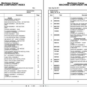 Grove Crane YB4411 321674 Parts Manual 2011 (1)