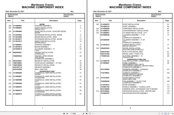 Grove Crane YB4415 220257 Parts Manual 2021 (1)