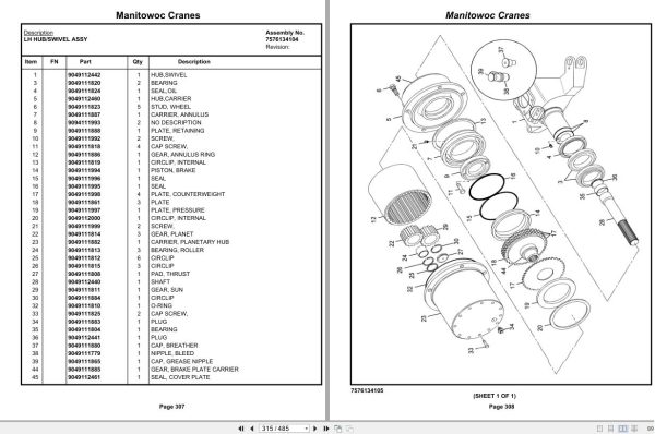 Grove Crane YB4415 221056 Parts Manual 2022 (2)