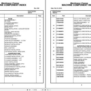 Grove Crane YB4415 320131 Parts Manual 2016 (1)