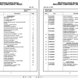 Grove Crane YB4415 GMC 320070 Parts Manual 2007 (1)