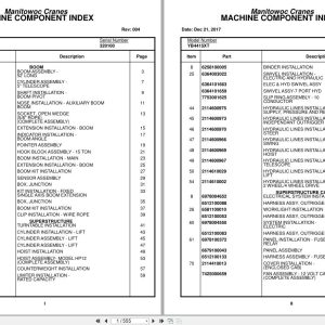 Grove Crane YB4415XT 320100 Parts Manual 2017 (1)