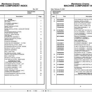 Grove Crane YB4415XT 320263 Parts Manual 2021 (1)