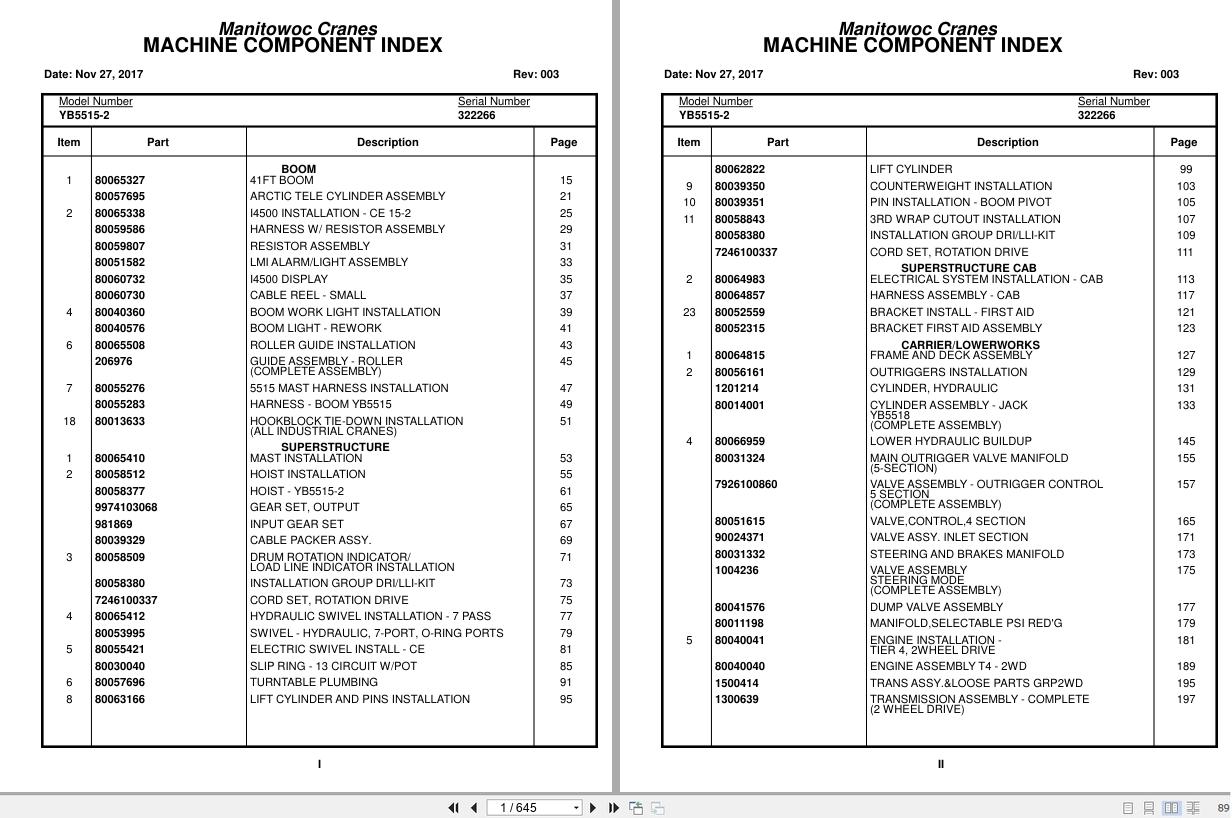 Grove Crane YB5515 2 322266 Parts Manual 2017 (1)