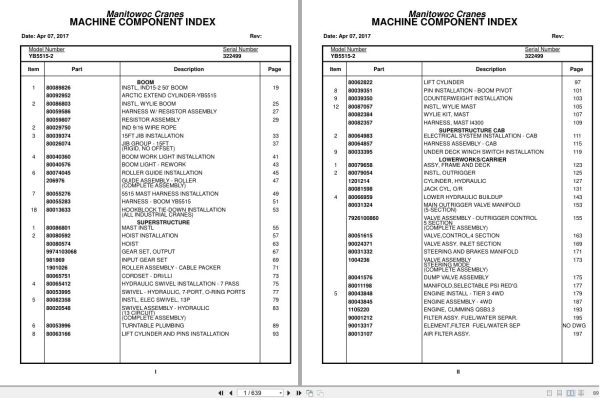 Grove Crane YB5515 2 322499 Parts Manual 2017 (1)