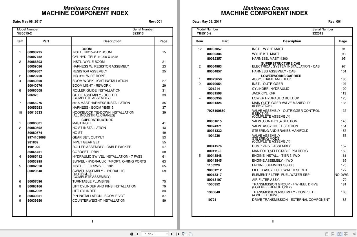 Grove Crane YB5515 2 322513 Parts Manual 2017 (1)