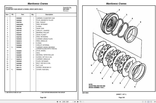 Grove Crane YB5515 320815 Parts Manual 2013 (2)
