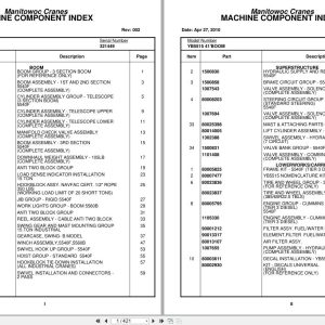Grove Crane YB5515 321449 Parts Manual 2010 (1)