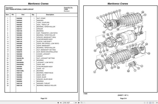 Grove Crane YB5515 321473 Parts Manual 2016 (2)