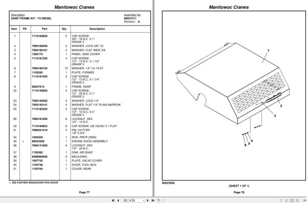 Grove Crane YB5515 321772 Parts Manual 2012 (2)