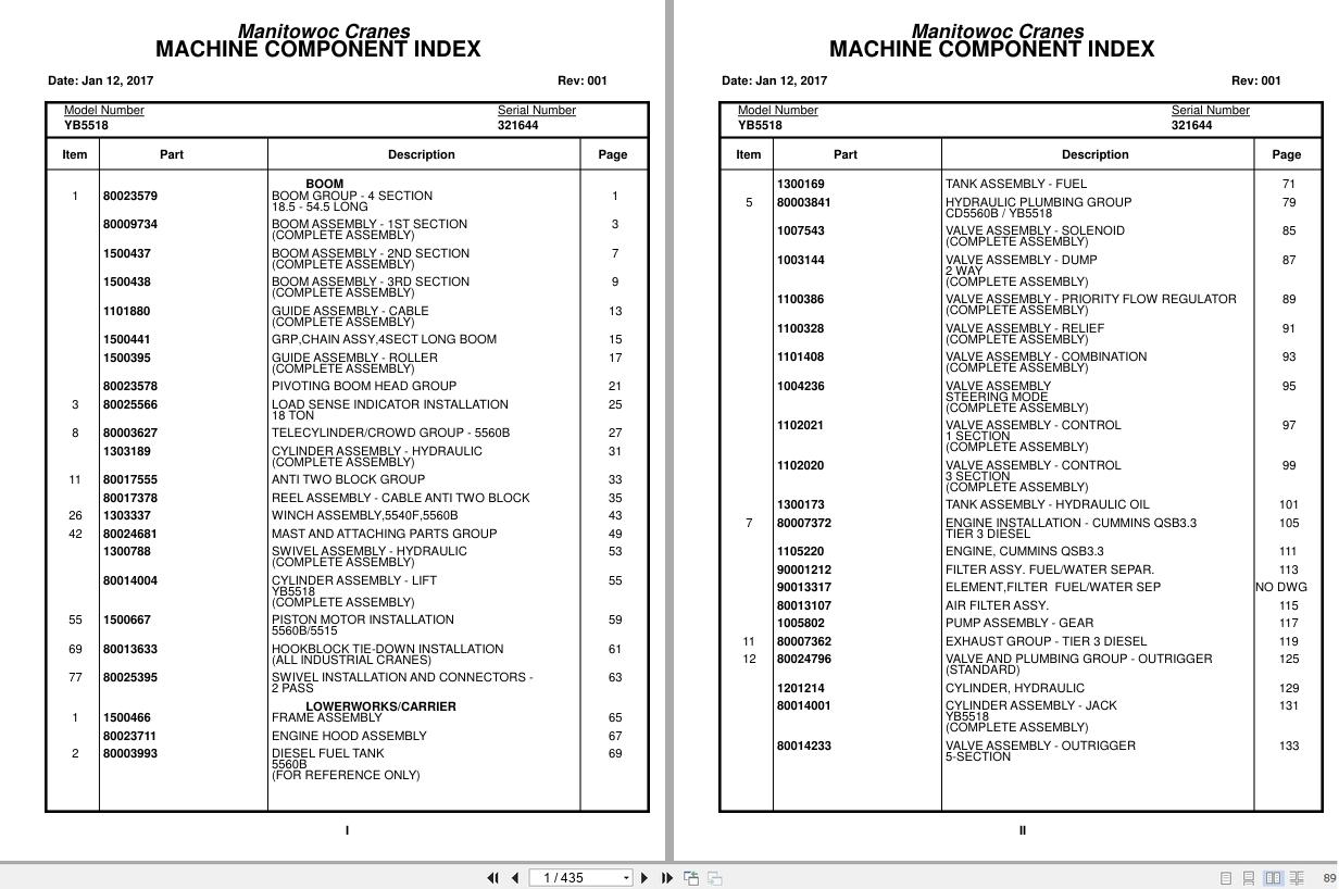 Grove Crane YB5518 321644 Parts Manual 2017 (1)