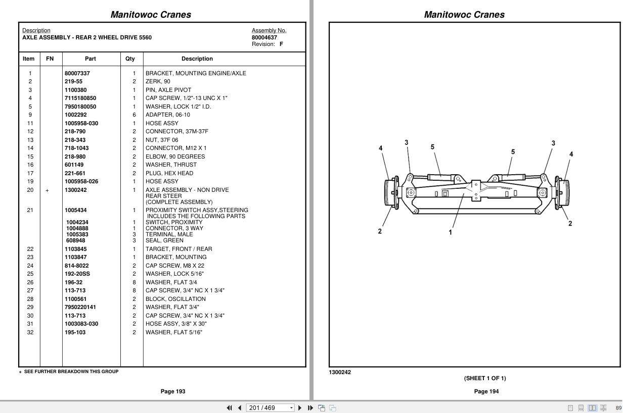Grove Crane YB5518 321879 Parts Manual 2012 (2)