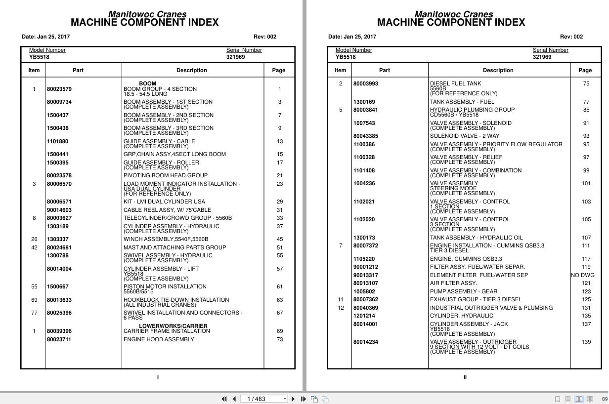 Grove Crane YB5518 321969 Parts Manual 2017 (1)