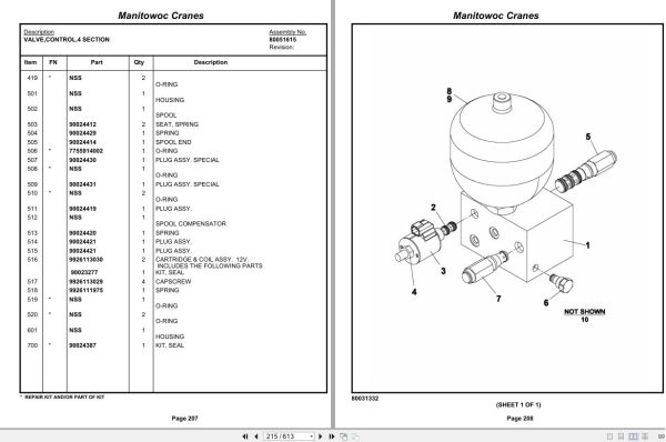 Grove Crane YB5520 322206 Parts Manual 2014 (2)