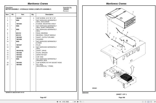 Grove Crane YB5520 322282 Parts Manual 2015 (2)