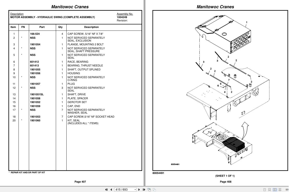 Grove Crane YB5520 322282 Parts Manual 2015 (2)