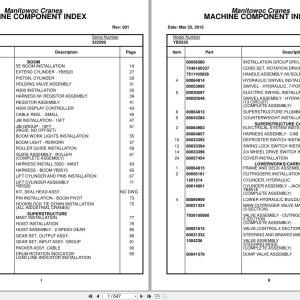 Grove Crane YB5520 322299 Parts Manual 2015 (1)