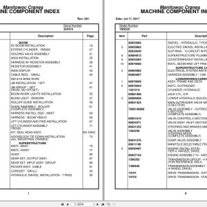 Grove Crane YB5520 322419 Parts Manual 2017 (1)
