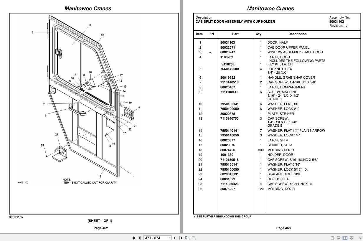 Grove Crane YB5520 322419 Parts Manual 2017 (2)