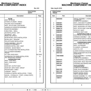 Grove Crane YB5520 322474 Parts Manual 2016 (1)